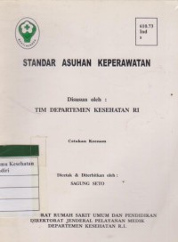 Image of Standar Asuhan Keperawatan