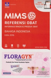Image of MIMS REFERENSI OBAT INFORMASI RINGKAS PRODUK OBAT