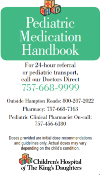 Image of Pediatric Medication Handbook