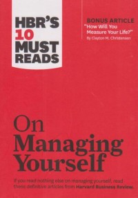 Image of On Managing yourself