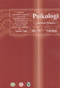 Image of Psikologi panduan pengajar