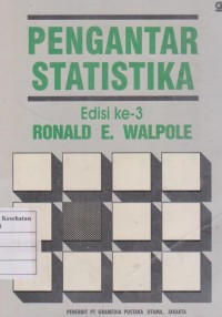 Image of Pengantar Statistik