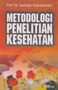 Image of Metodologi penelitian kesehatan